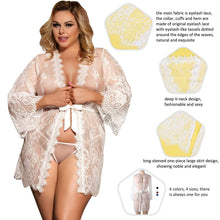 Load image into Gallery viewer, RAW's 'Forever After' Lace Robe (BRIDAL)