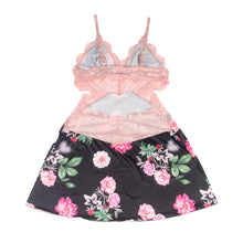 Load image into Gallery viewer, RAW’s ‘Floral Print Lace-up Babydoll Without Underwire