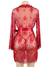 Load image into Gallery viewer, RAW's 'Forever After' Lace Robe (BRIDAL)