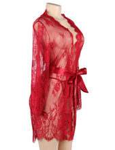 Load image into Gallery viewer, RAW's 'Forever After' Lace Robe (BRIDAL)