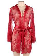 Load image into Gallery viewer, RAW's 'Forever After' Lace Robe (BRIDAL)