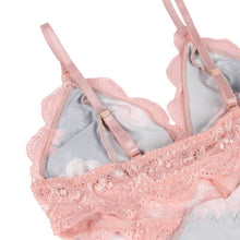 Load image into Gallery viewer, RAW’s ‘Floral Print Lace-up Babydoll Without Underwire