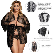 Load image into Gallery viewer, RAW's 'Forever After' Lace Robe (BRIDAL)