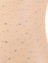 Load image into Gallery viewer, RAW’s Fishnet Off-the-shoulder Sparkle Bodystocking