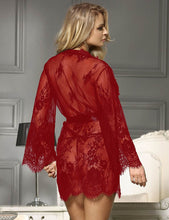Load image into Gallery viewer, RAW's 'Forever After' Lace Robe (BRIDAL)