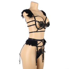 Load image into Gallery viewer, RAW's ' Soft Touch Fur' Bra Set