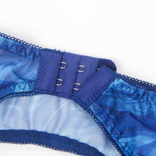 Load image into Gallery viewer, RAW’s ‘Rebel’ Blue Mesh 5 Piece Bra Set
