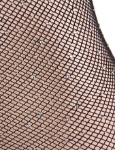 Load image into Gallery viewer, RAW’s Fishnet Off-the-shoulder Sparkle Bodystocking
