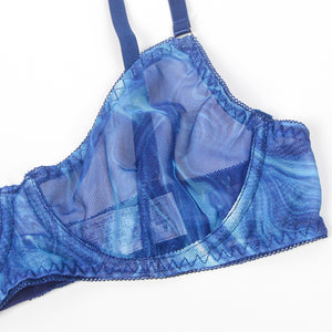 RAW’s ‘Rebel’ Blue Mesh 5 Piece Bra Set