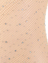 Load image into Gallery viewer, RAW’s Fishnet Off-the-shoulder Sparkle Bodystocking
