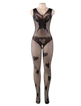 Load image into Gallery viewer, RAW’s Butterfly Pattern Backless BodyStocking
