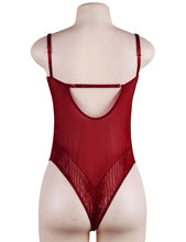 Load image into Gallery viewer, RAW “ LUST” Teddy Bodysuit
