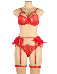 RAW's 'Hot Girl ' Feather Set