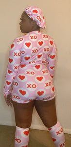 RAW 'XOXO' onesies ( bonnets/socks included ) freeshipping - RAW lingerie