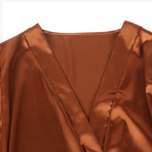 RAW's 'Caramel' Lace Robe